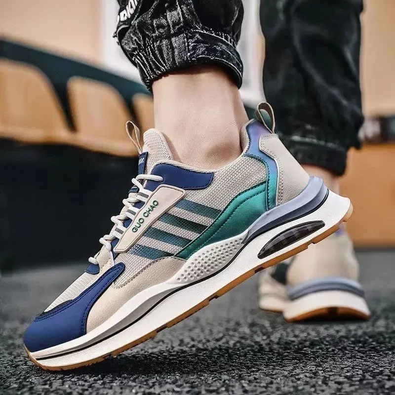 INSTOCK-Men's sports, fashionable, casual mesh shoes