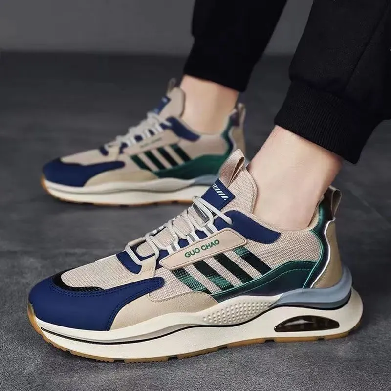 INSTOCK-Men's sports, fashionable, casual mesh shoes