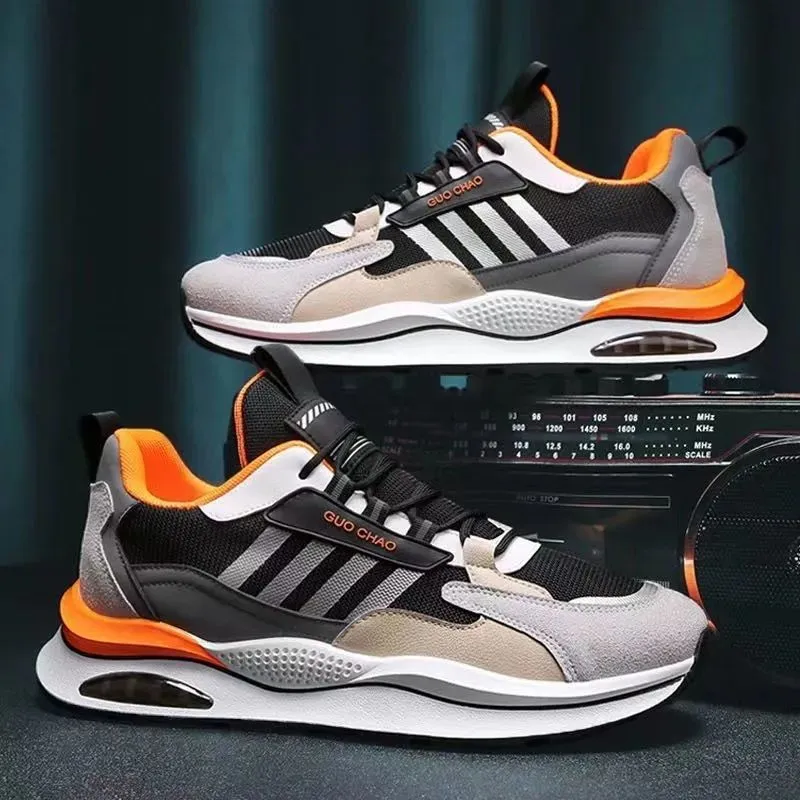 INSTOCK-Men's sports, fashionable, casual mesh shoes