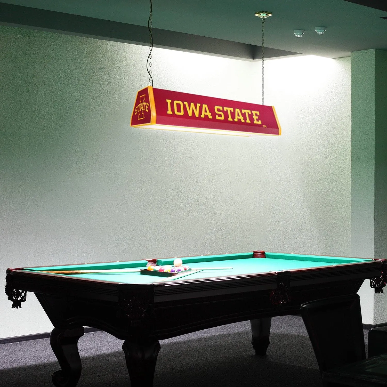 Iowa State Cyclones: Standard Pool Table Light