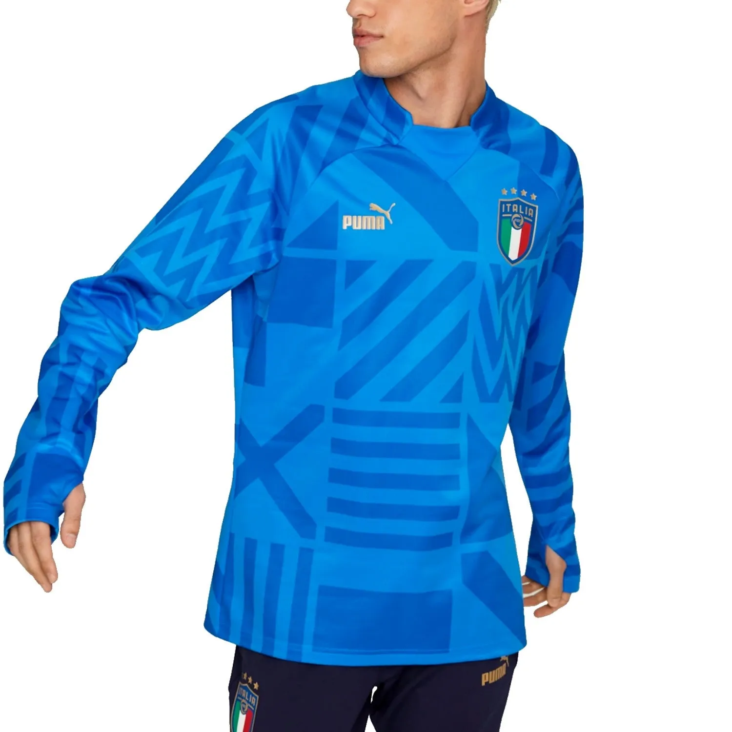 Italy national team pre-match training sweat tracksuit 2022/23 - Puma