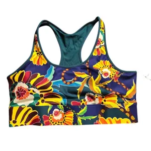 Johnny Was BEE ACTIVE Kimbra Mesh Back Longline Sports Bra Size: XL