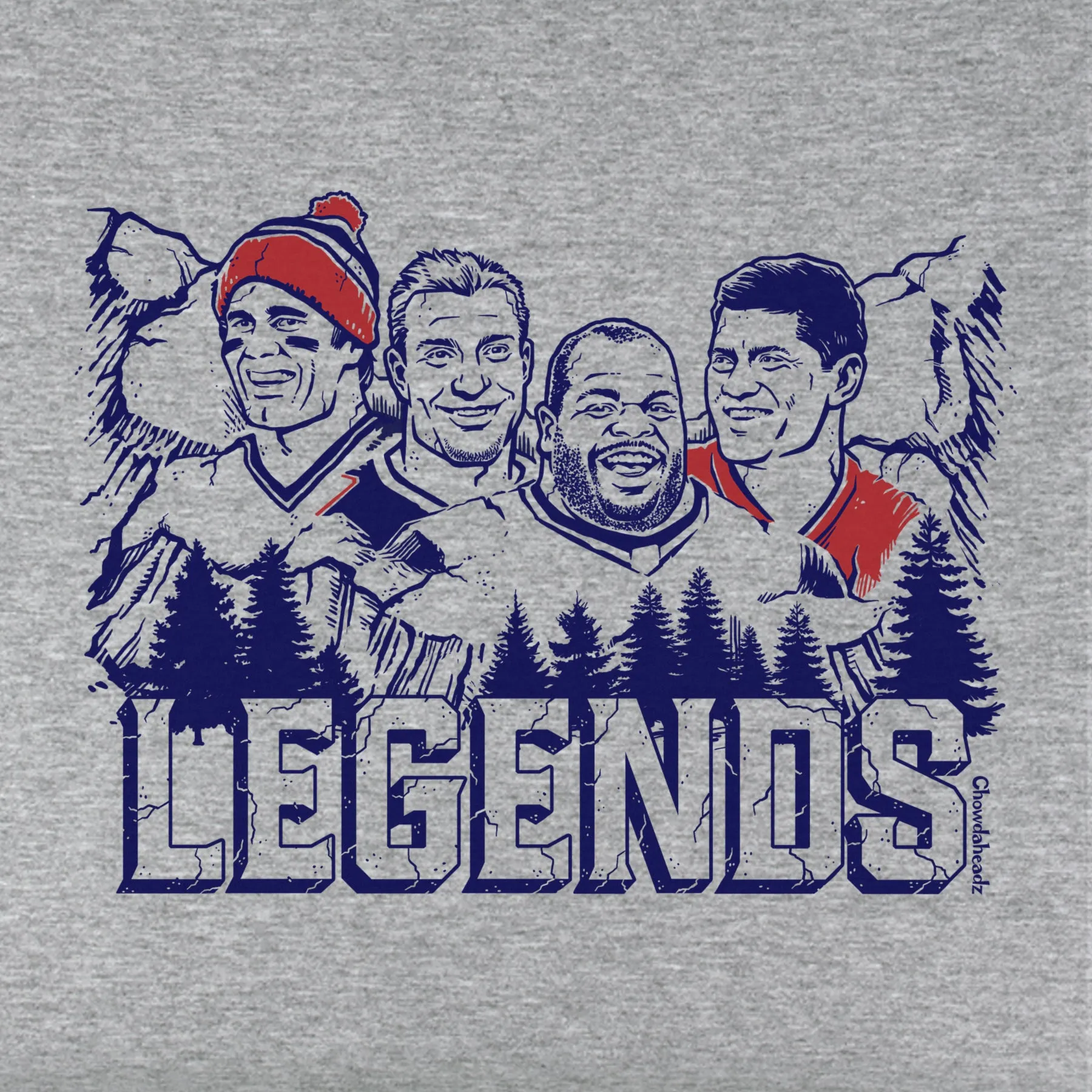 Legends of New England Football Youth T-Shirt