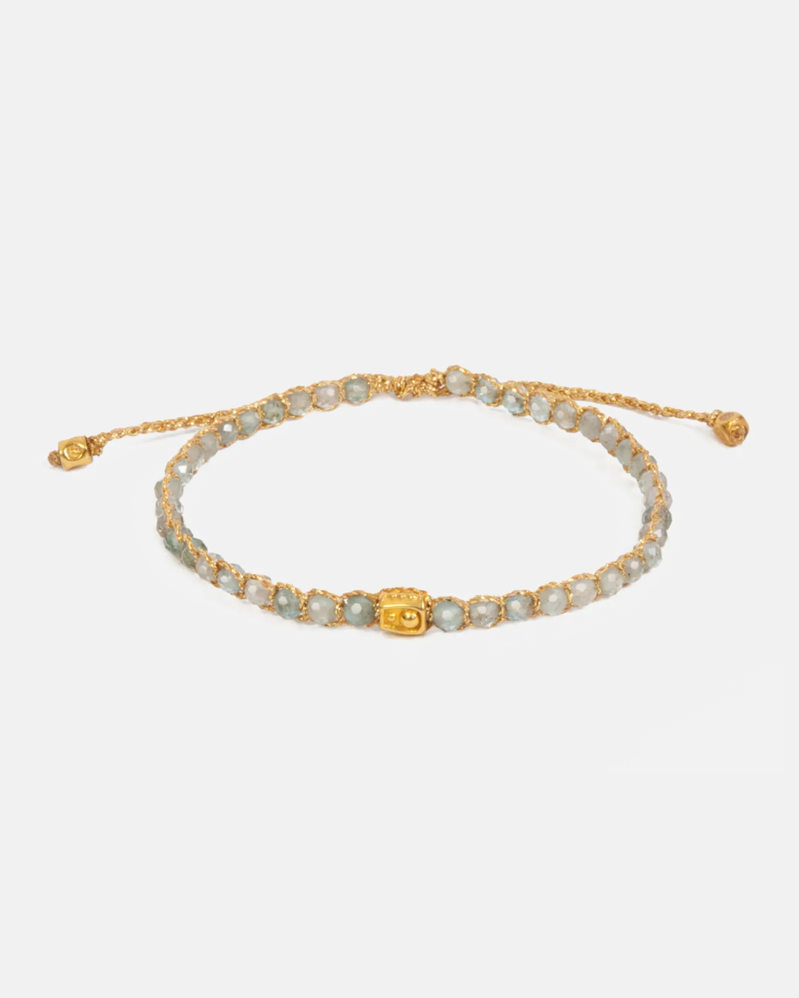 Light Apatite Bracelet | Gold