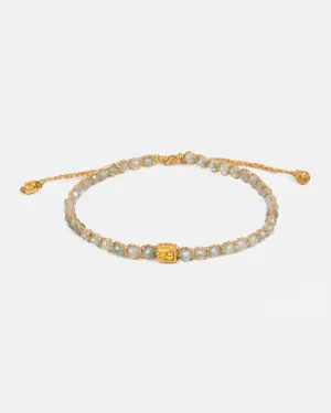 Light Apatite Bracelet | Gold