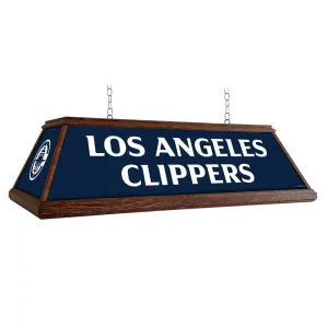Los Angeles Clippers: Premium Wood Pool Table Light