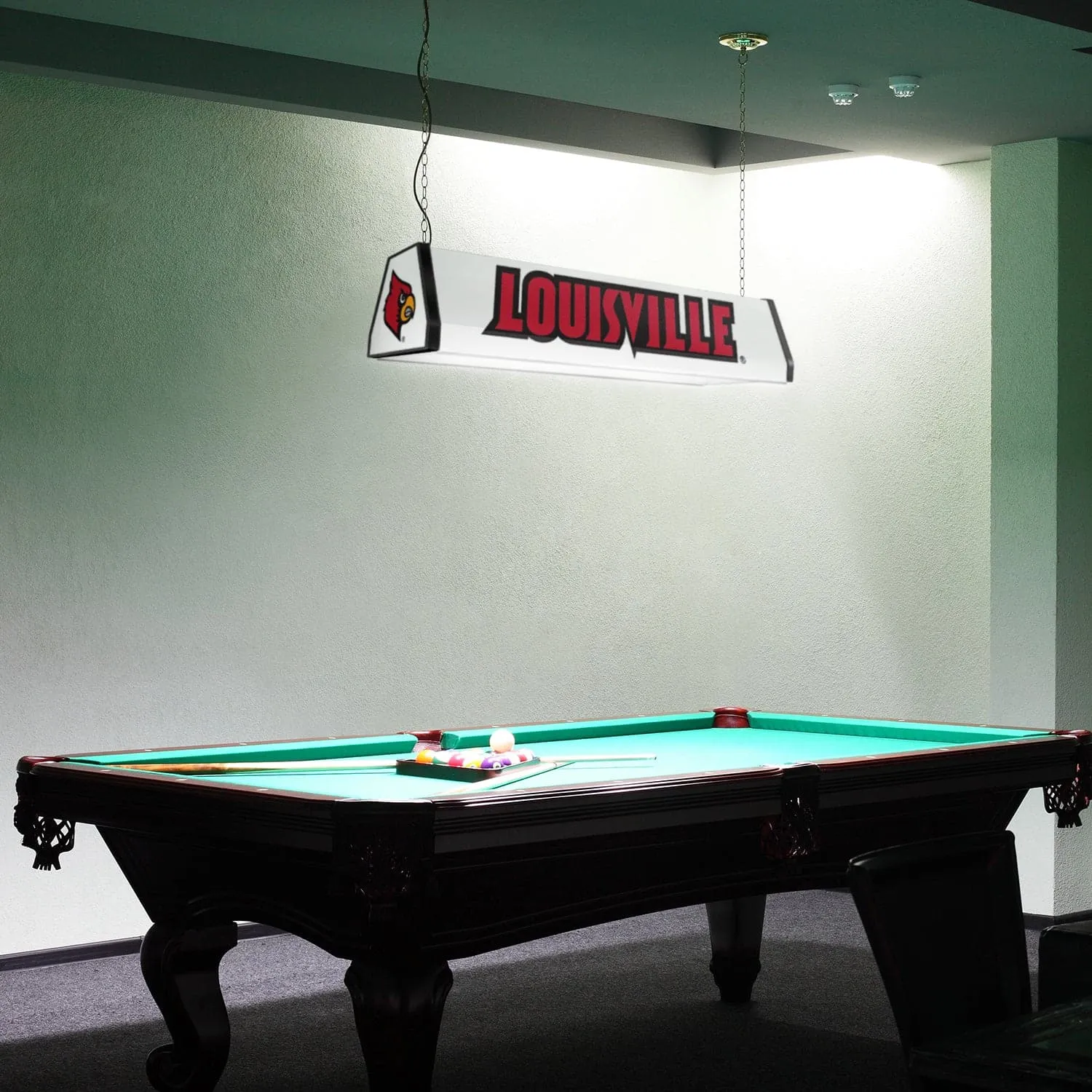 Louisville Cardinals: Standard Pool Table Light