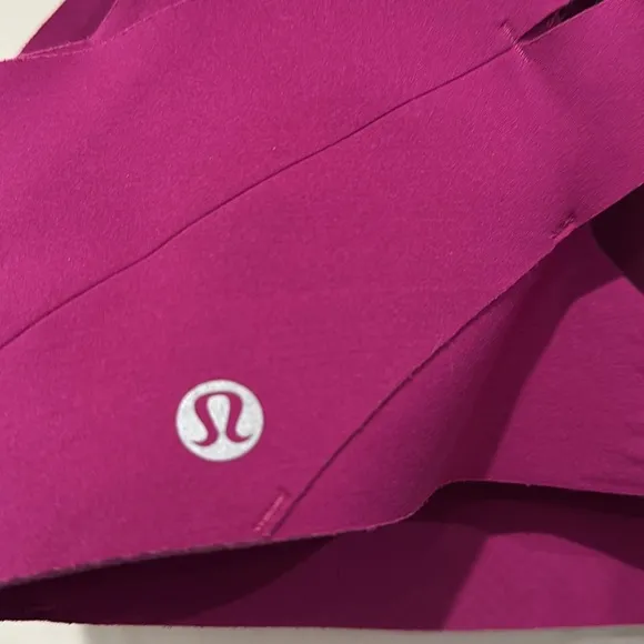LULULEMON ENLITE sports bra. Pomegranate color.  36 B