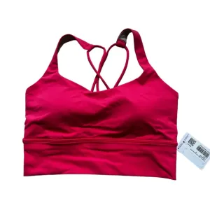 Lululemon Free To Be Sports Bra Long Line Lipgloss Size 4 New with tags