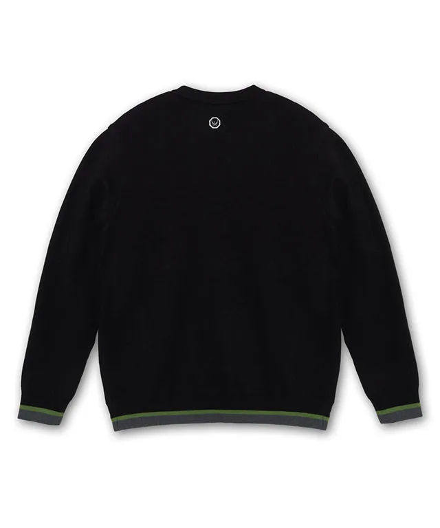 MEASPHERA UNI Regular fit windproof Round Sweater
