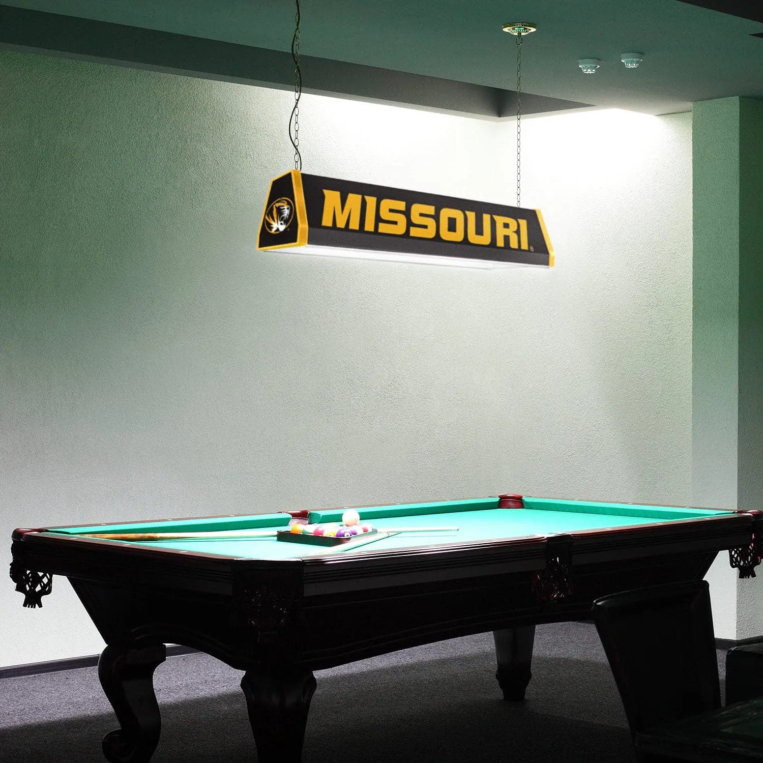 Missouri Tigers: Standard Pool Table Light