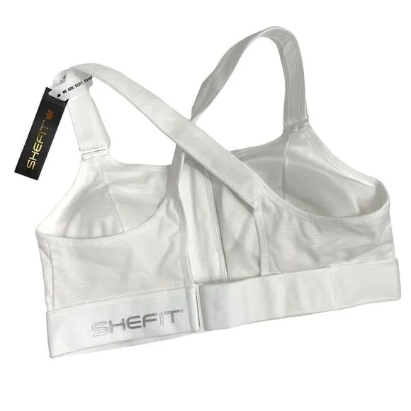 NEW SheFit Ultimate Sports Bra High Impact White