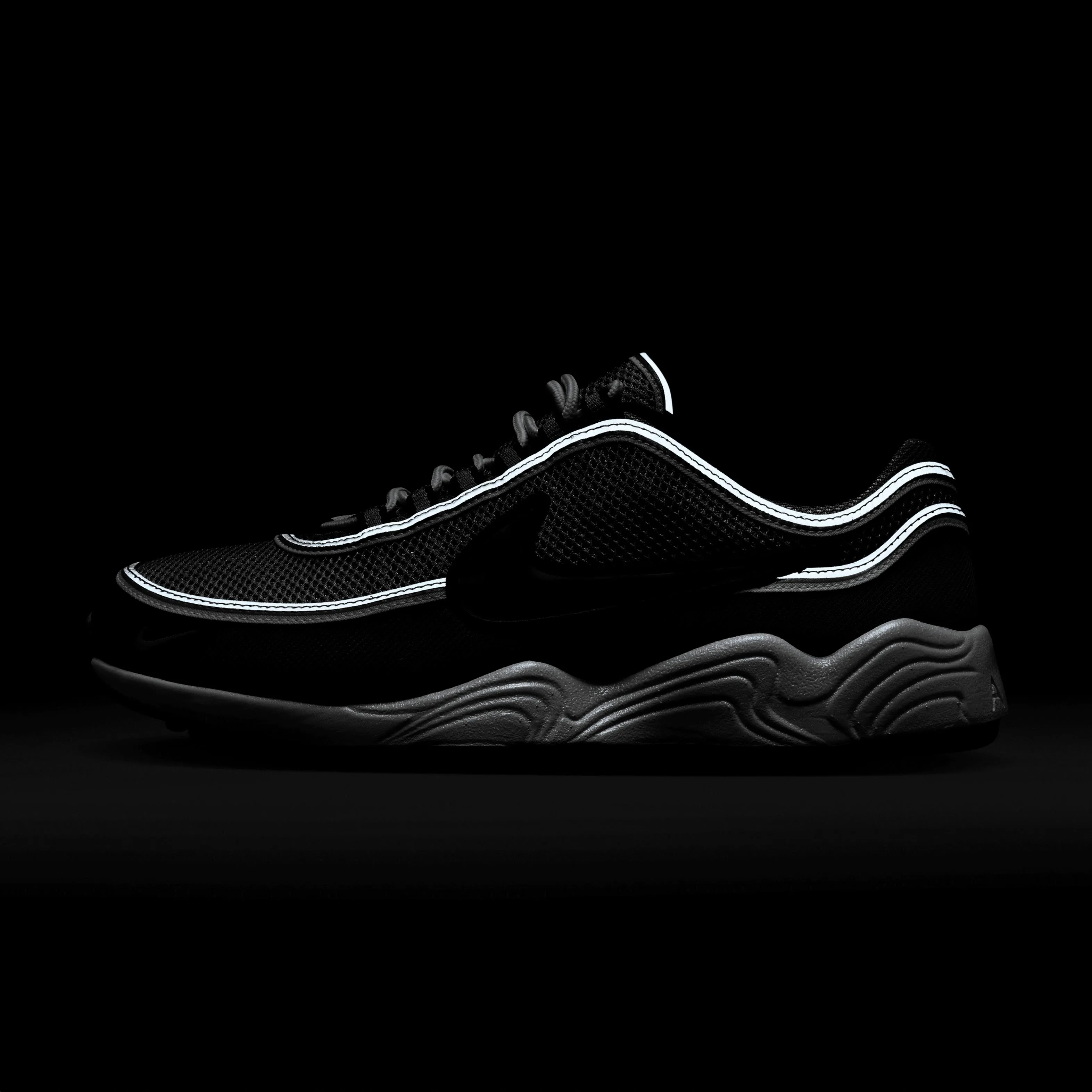Nike Air Zoom Spiridon SP Metallic Silver/Sport Red-Black-White HF9117-001
