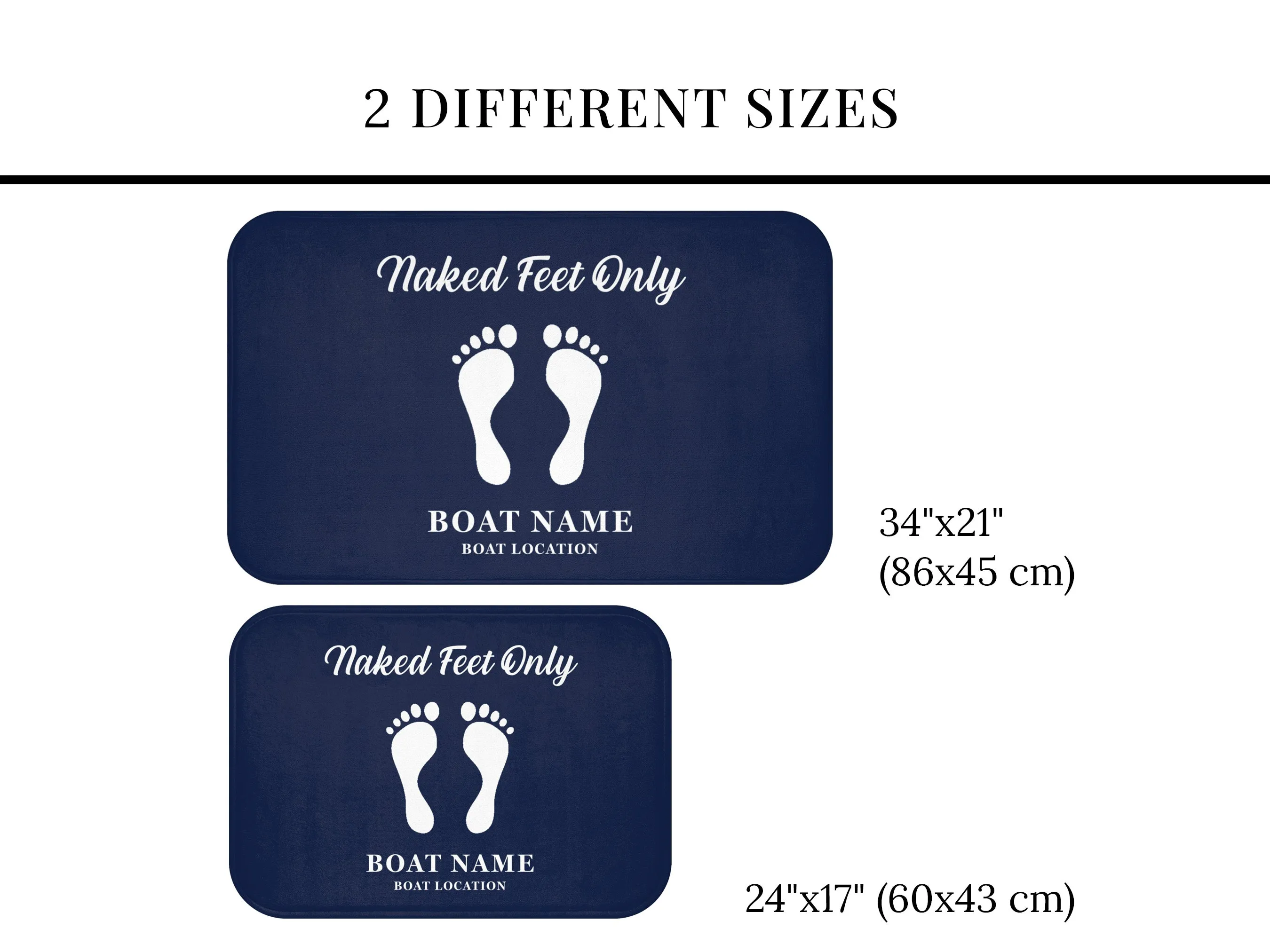 No Shoes Boat Mat | Upwind Design