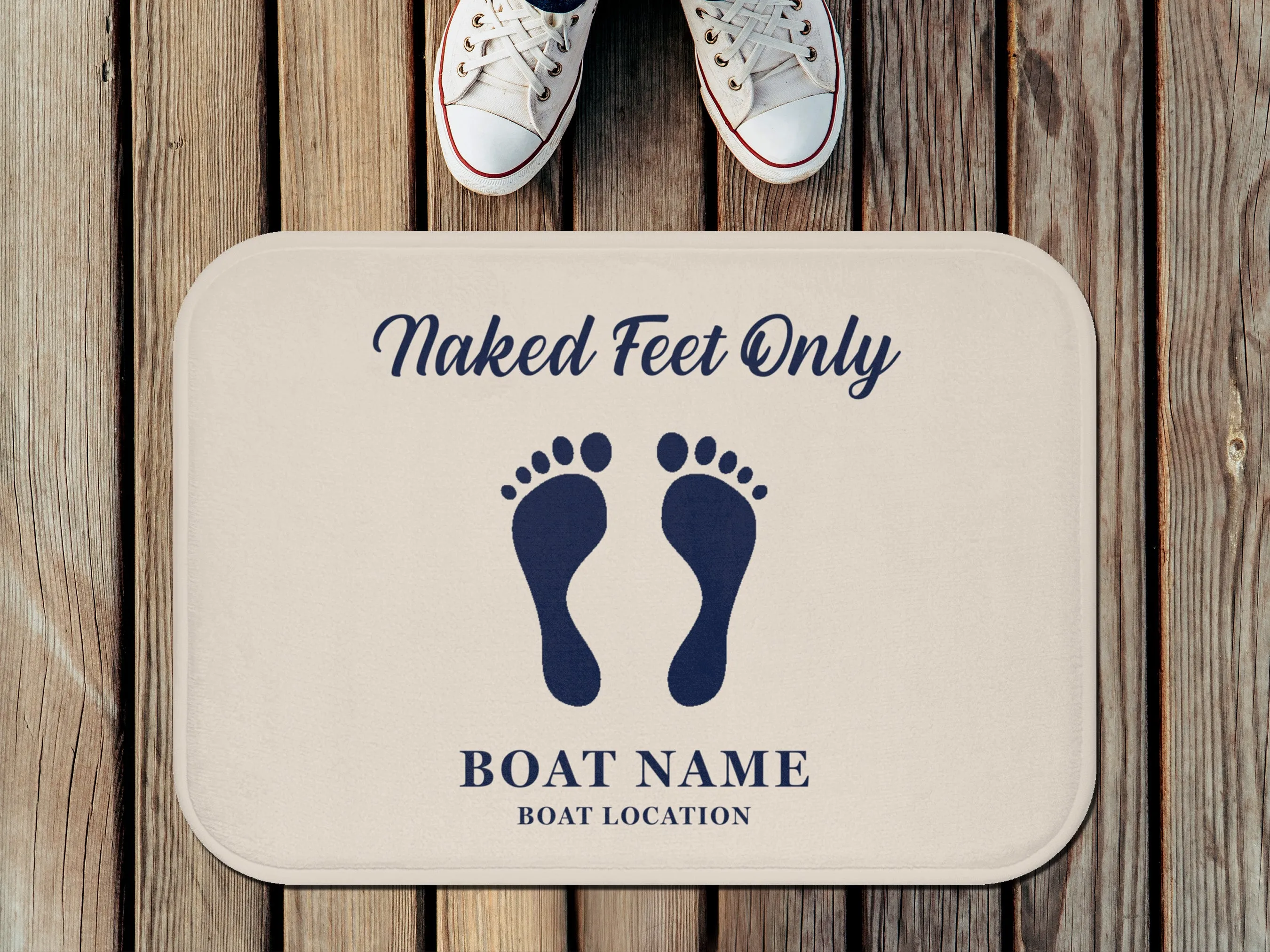 No Shoes Boat Mat | Upwind Design