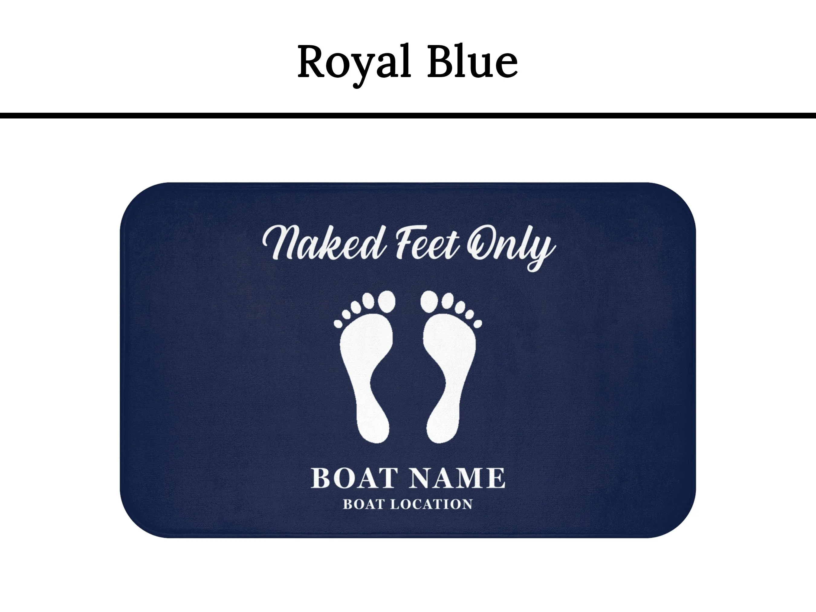 No Shoes Boat Mat | Upwind Design