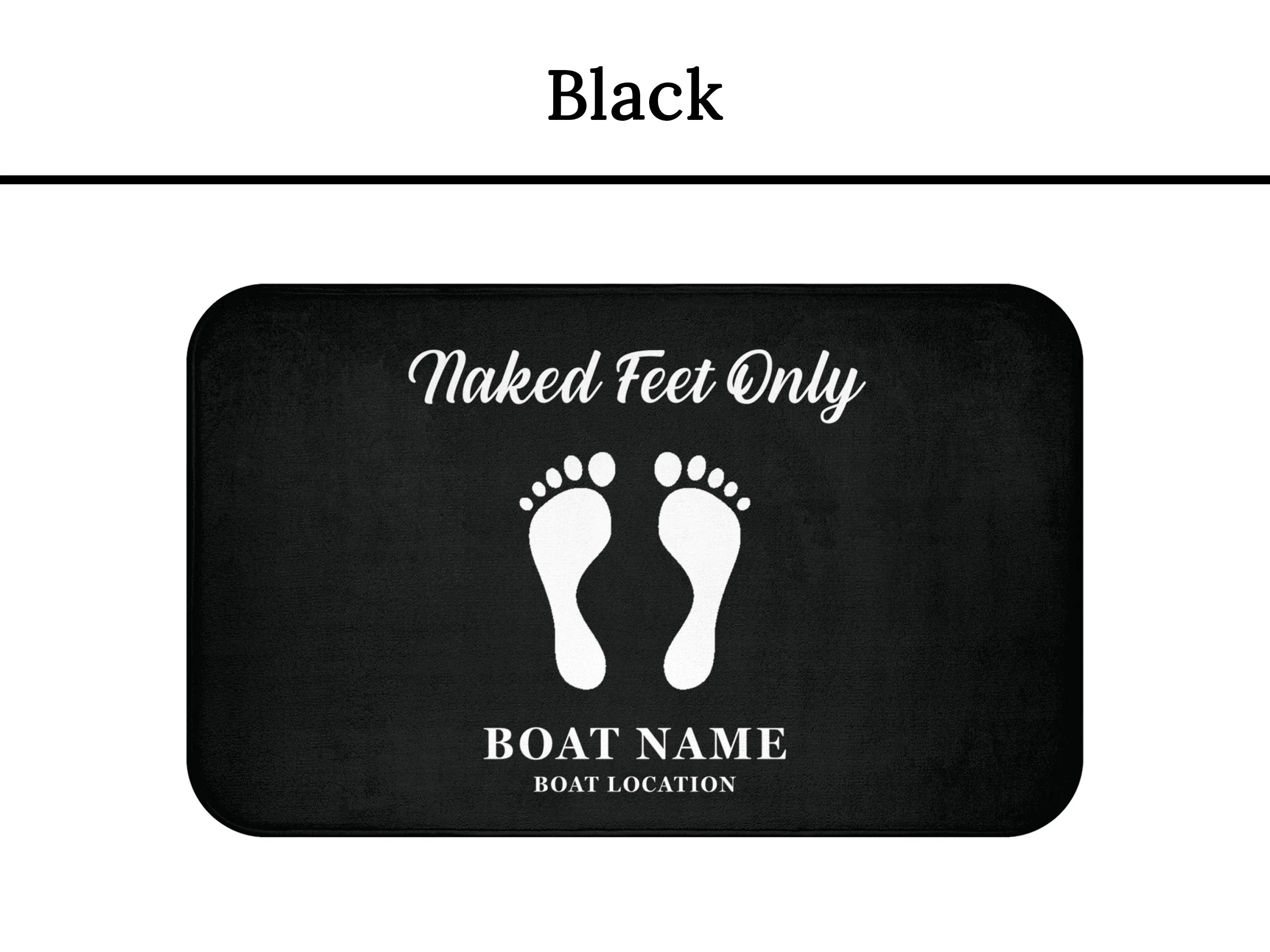 No Shoes Boat Mat | Upwind Design