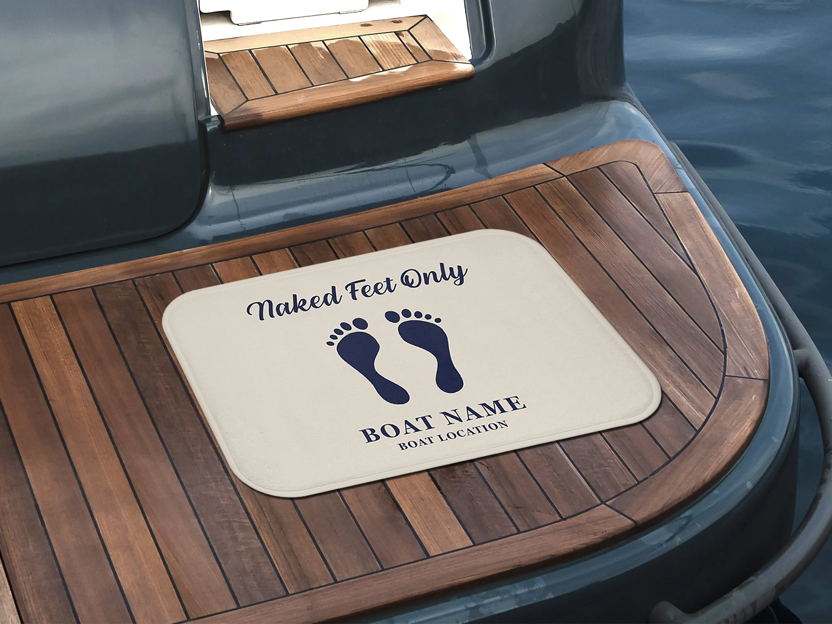No Shoes Boat Mat | Upwind Design