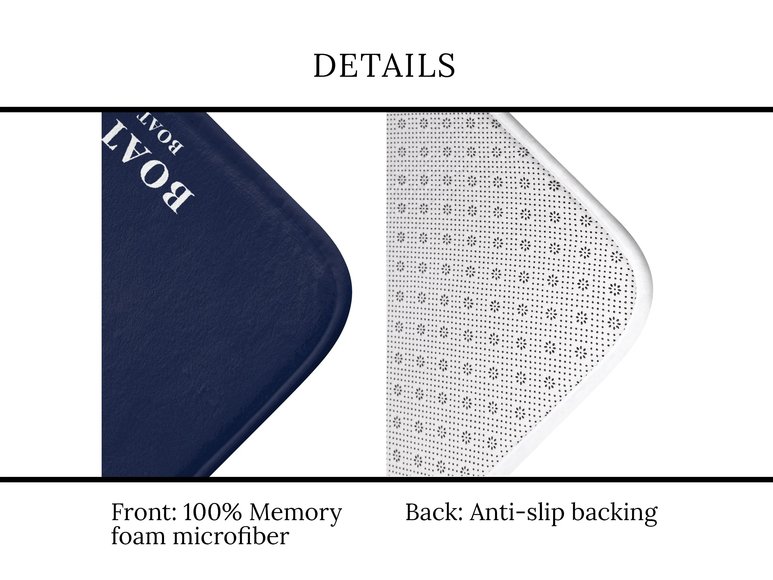 No Shoes Boat Mat | Upwind Design
