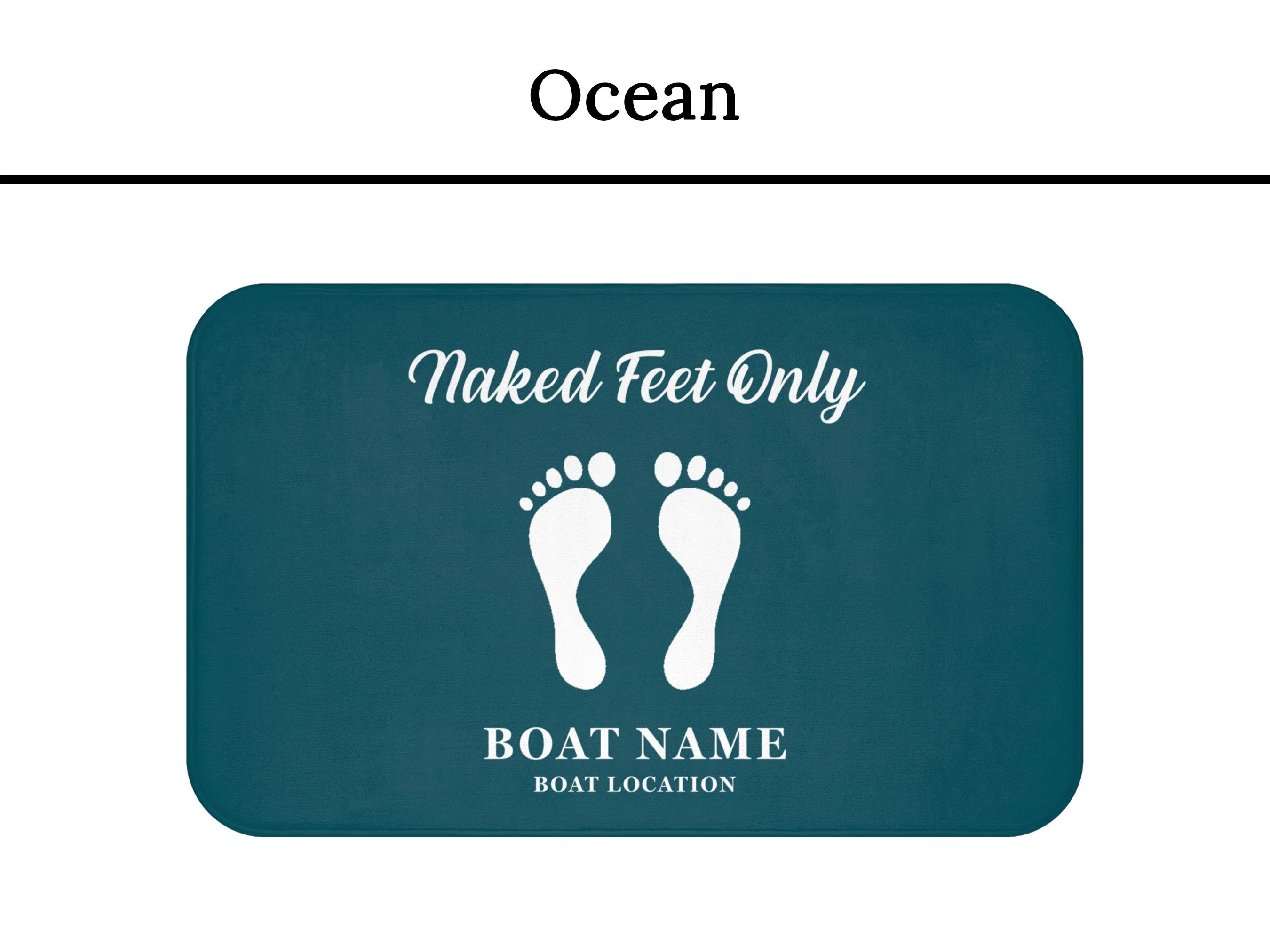 No Shoes Boat Mat | Upwind Design