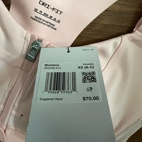 *NWT* Nike Women’s Alpha High Support Padded Zip Front Sports Bra Size XS (A-C)