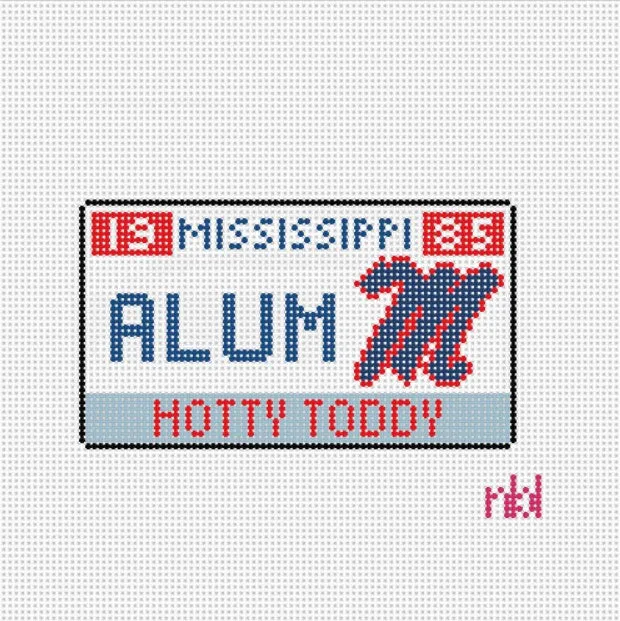 Ole Miss License Plate