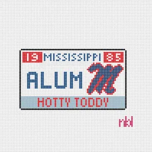 Ole Miss License Plate