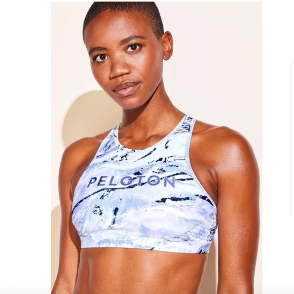 Peloton x WITH High Neck Geode Bra