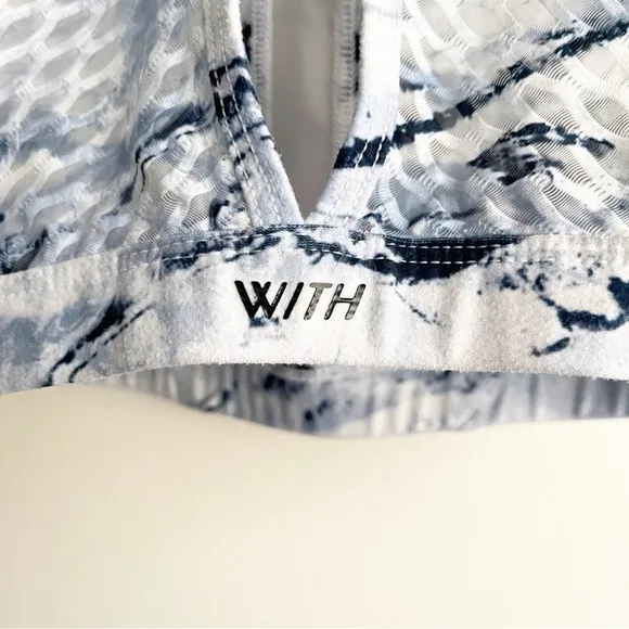 Peloton x WITH High Neck Geode Bra