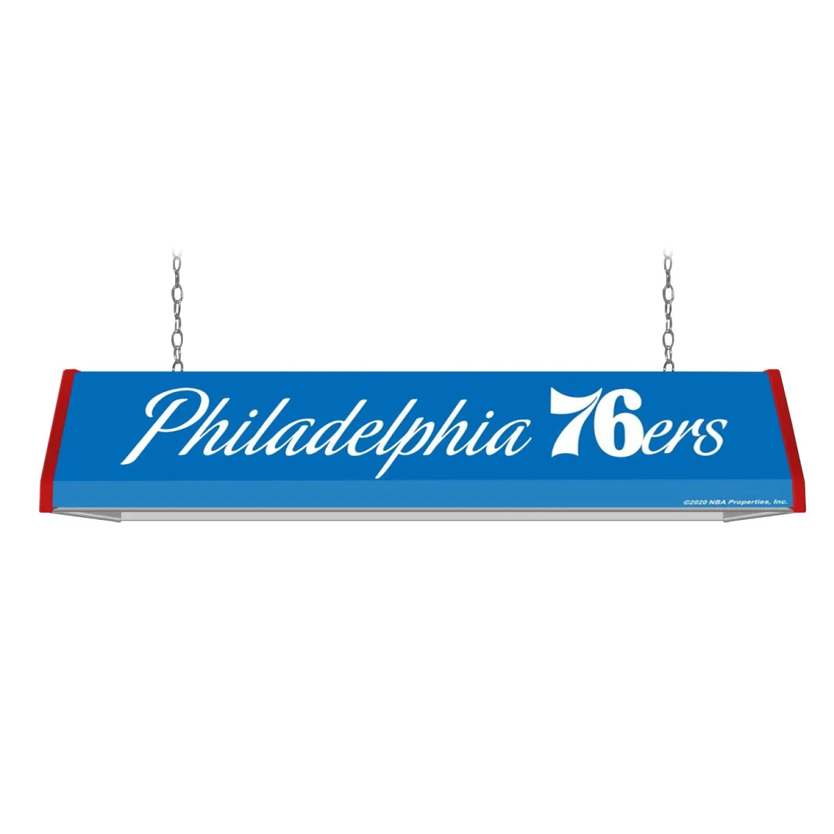 Philadelphia 76ers: Standard Pool Table Light