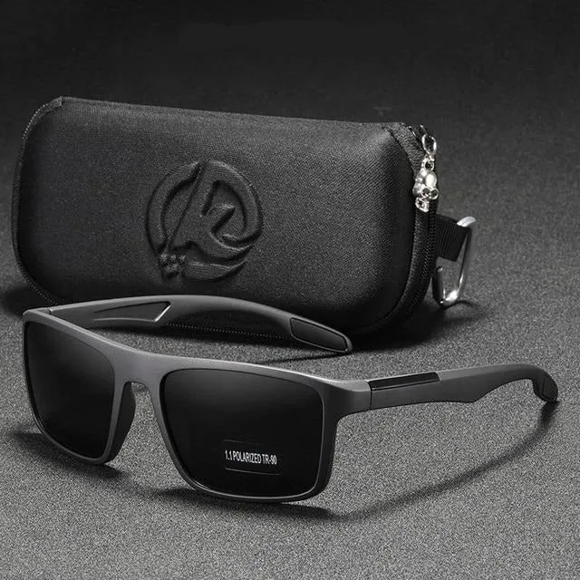 Rectangular Ultra Light Men Women Polarized  Sports Sunglasses
