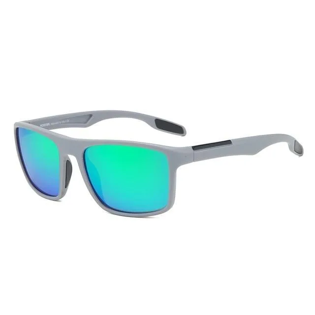 Rectangular Ultra Light Men Women Polarized  Sports Sunglasses