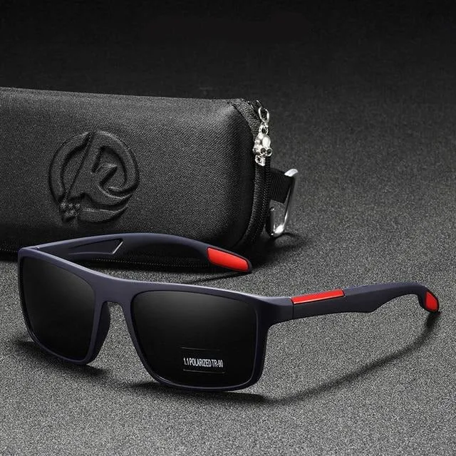 Rectangular Ultra Light Men Women Polarized  Sports Sunglasses