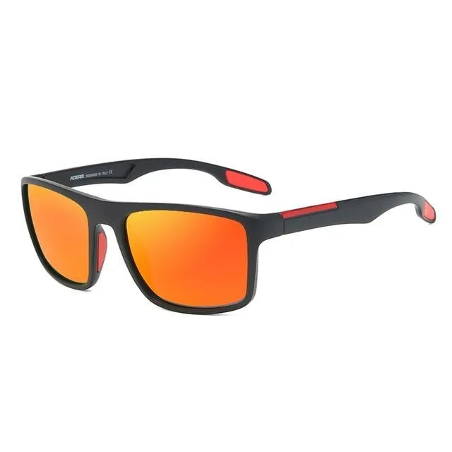 Rectangular Ultra Light Men Women Polarized  Sports Sunglasses