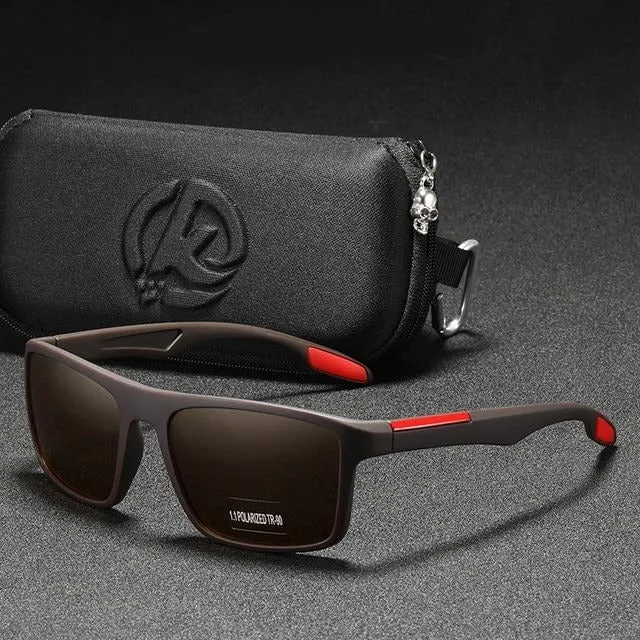 Rectangular Ultra Light Men Women Polarized  Sports Sunglasses