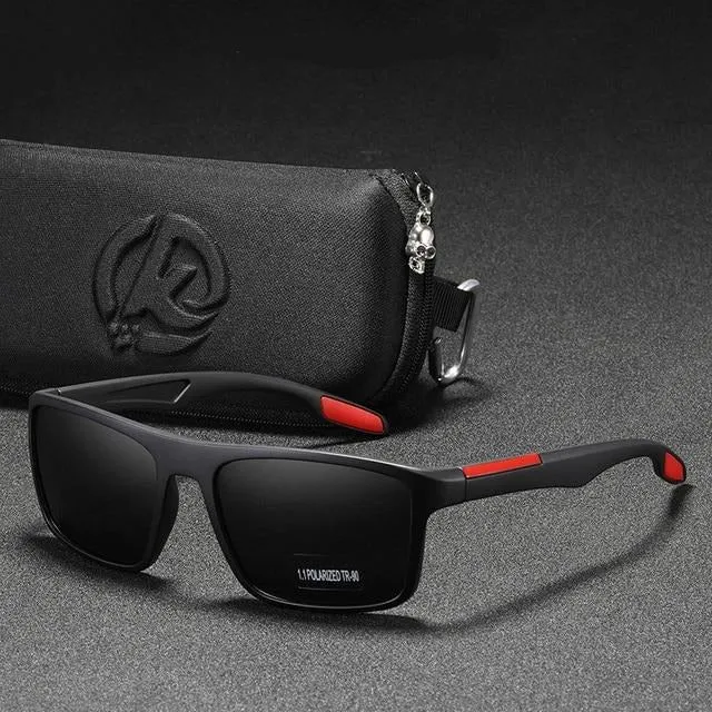 Rectangular Ultra Light Men Women Polarized  Sports Sunglasses