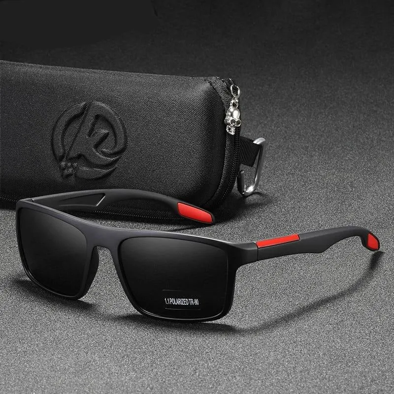 Rectangular Ultra Light Men Women Polarized  Sports Sunglasses