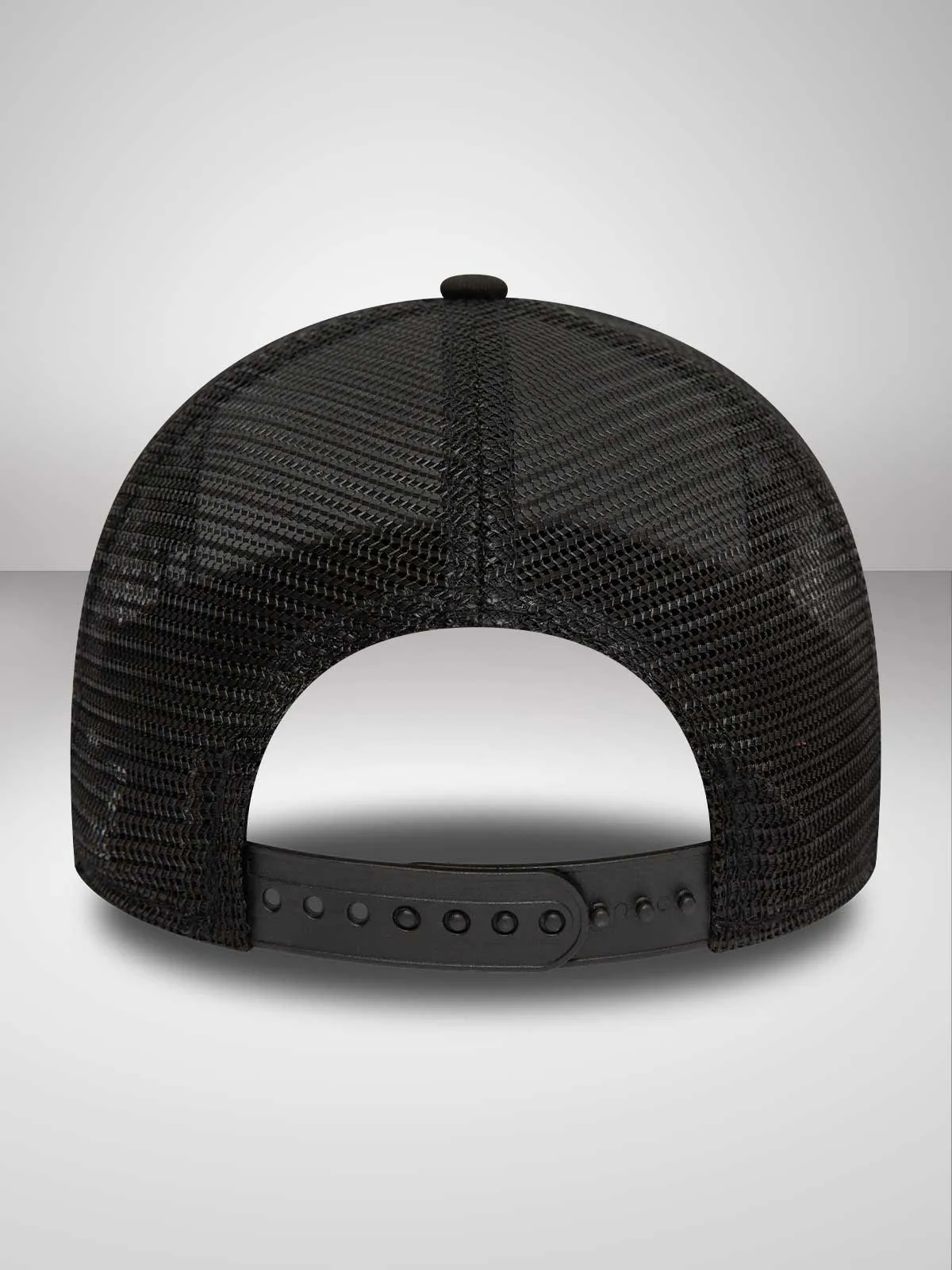 RS: Pop Color Black Trucker Cap
