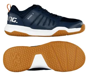 Salming Rival 2 Unisex Badminton Shoes - Navy Nectarine