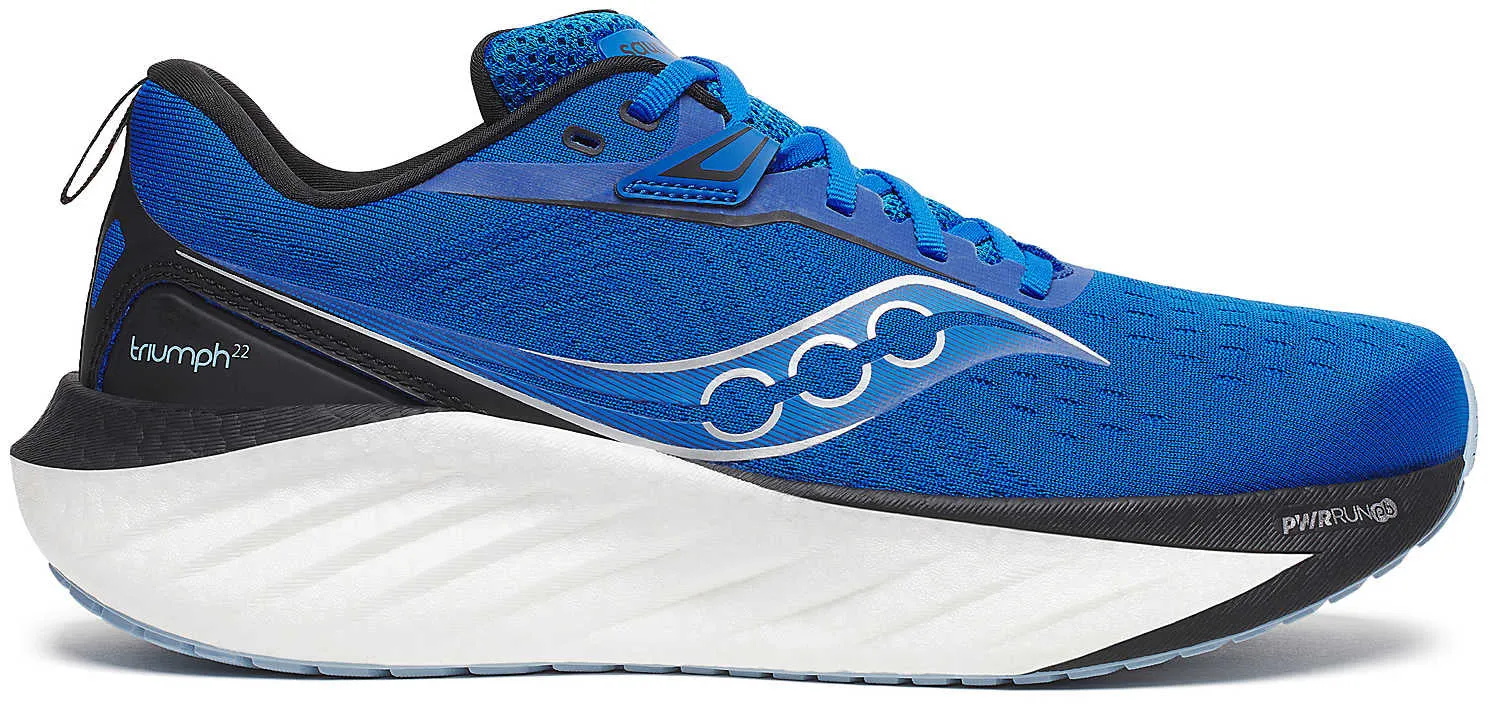 Saucony Triumph 22 Mens Running Shoes - Black
