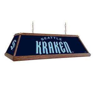 Seattle Kraken: Premium Wood Pool Table Light