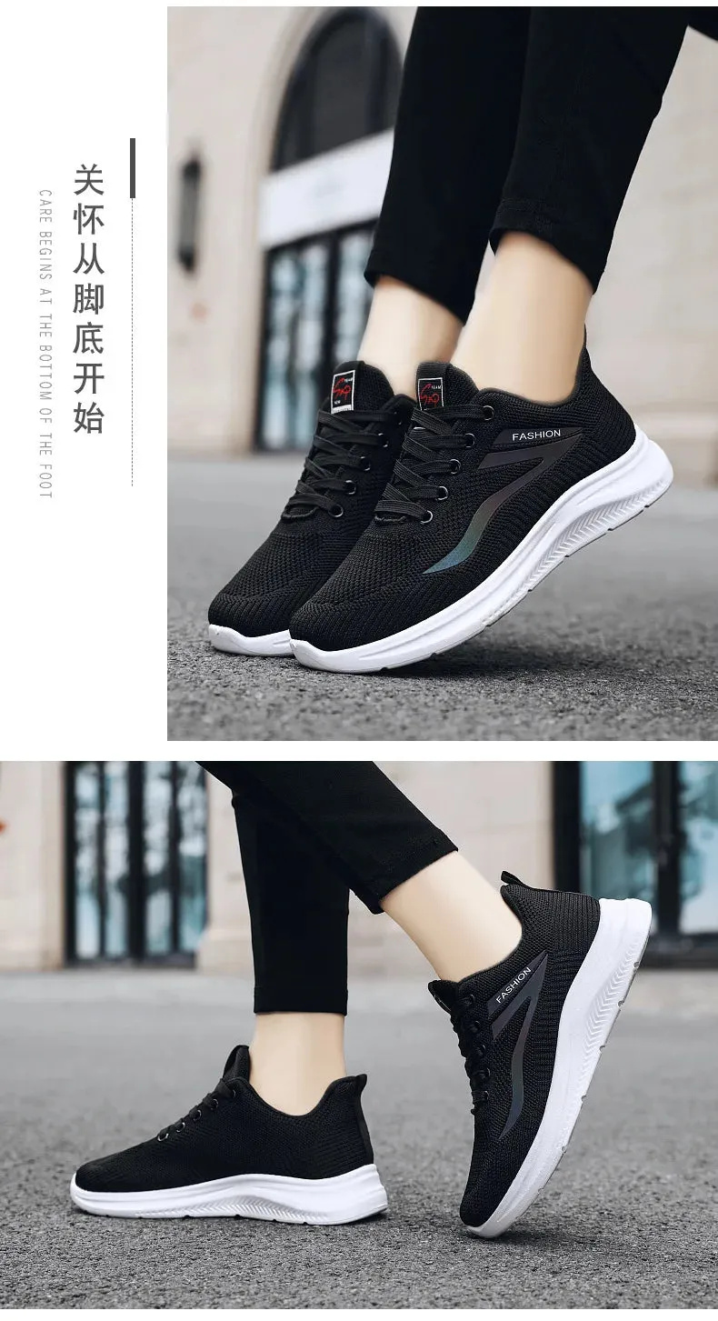 shoes women 2024 spring and autumn new foreign trade women's shoes hot shoes soft sole casual sports shoes