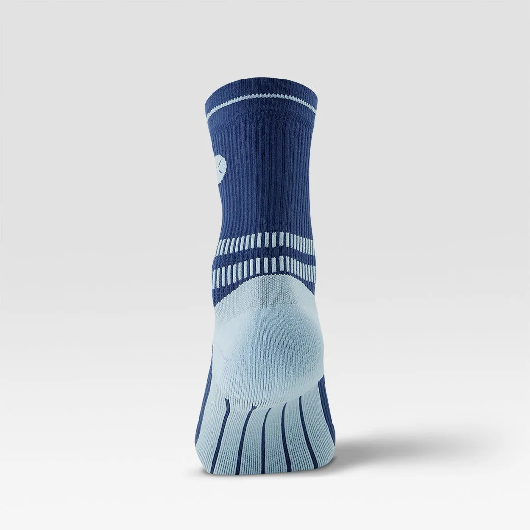 Sports Ankle Socks Women | Dark Blue / Light Blue