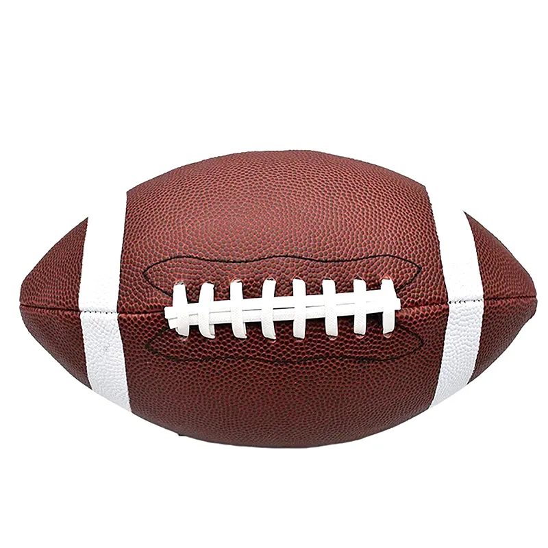 Standard 8.5Inch American Football Soccer Rugby PVC Football Sports Football for Men Women Children Can Inflatable Sporting Good