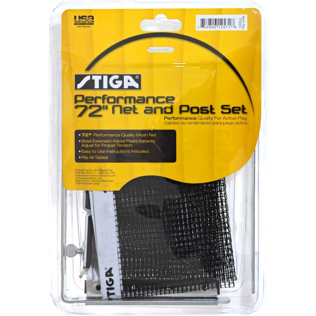 Stiga Performance 72" Table Tennis Net