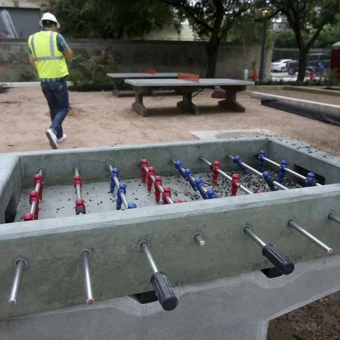 Stone Age Concrete Outdoor Foosball Table