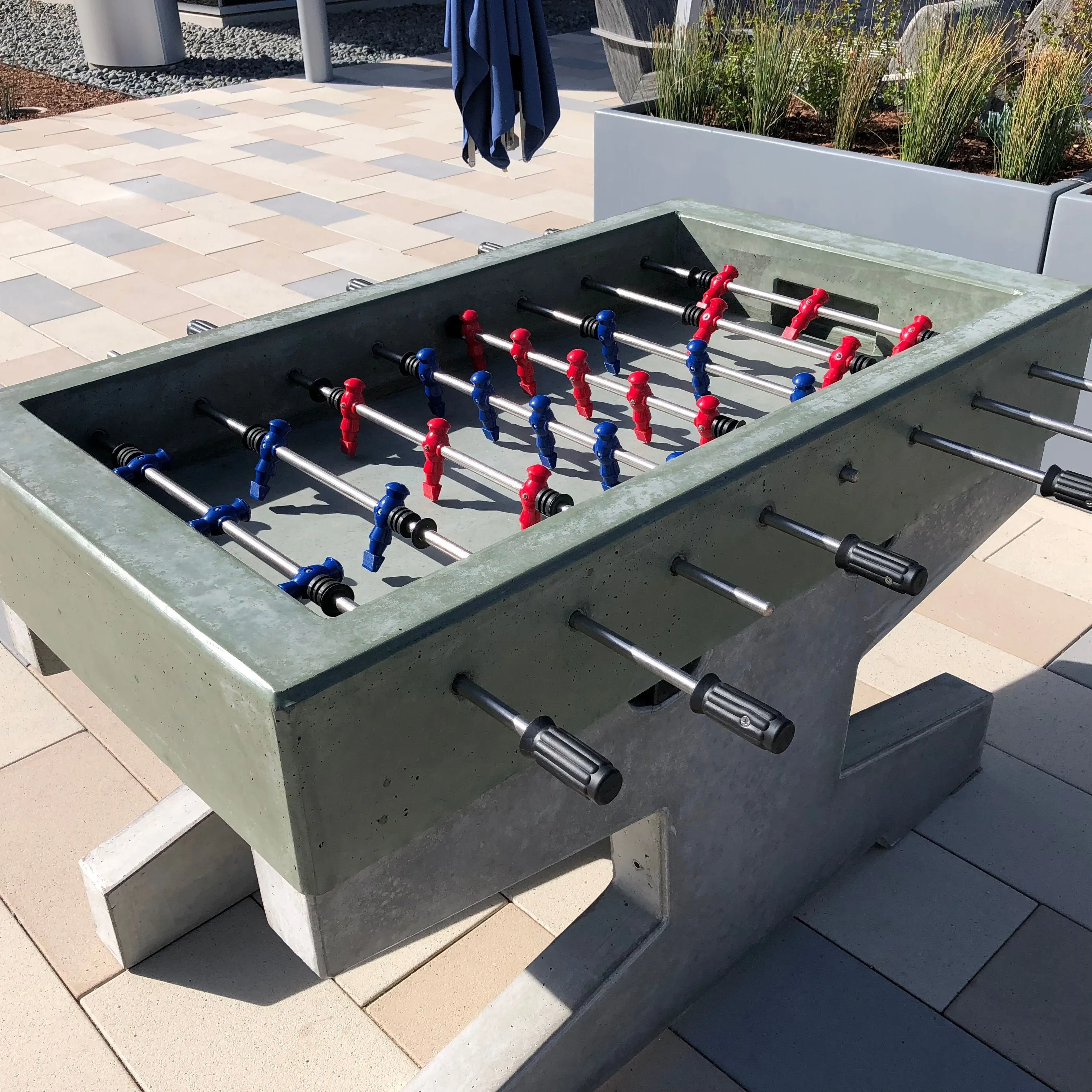 Stone Age Concrete Outdoor Foosball Table