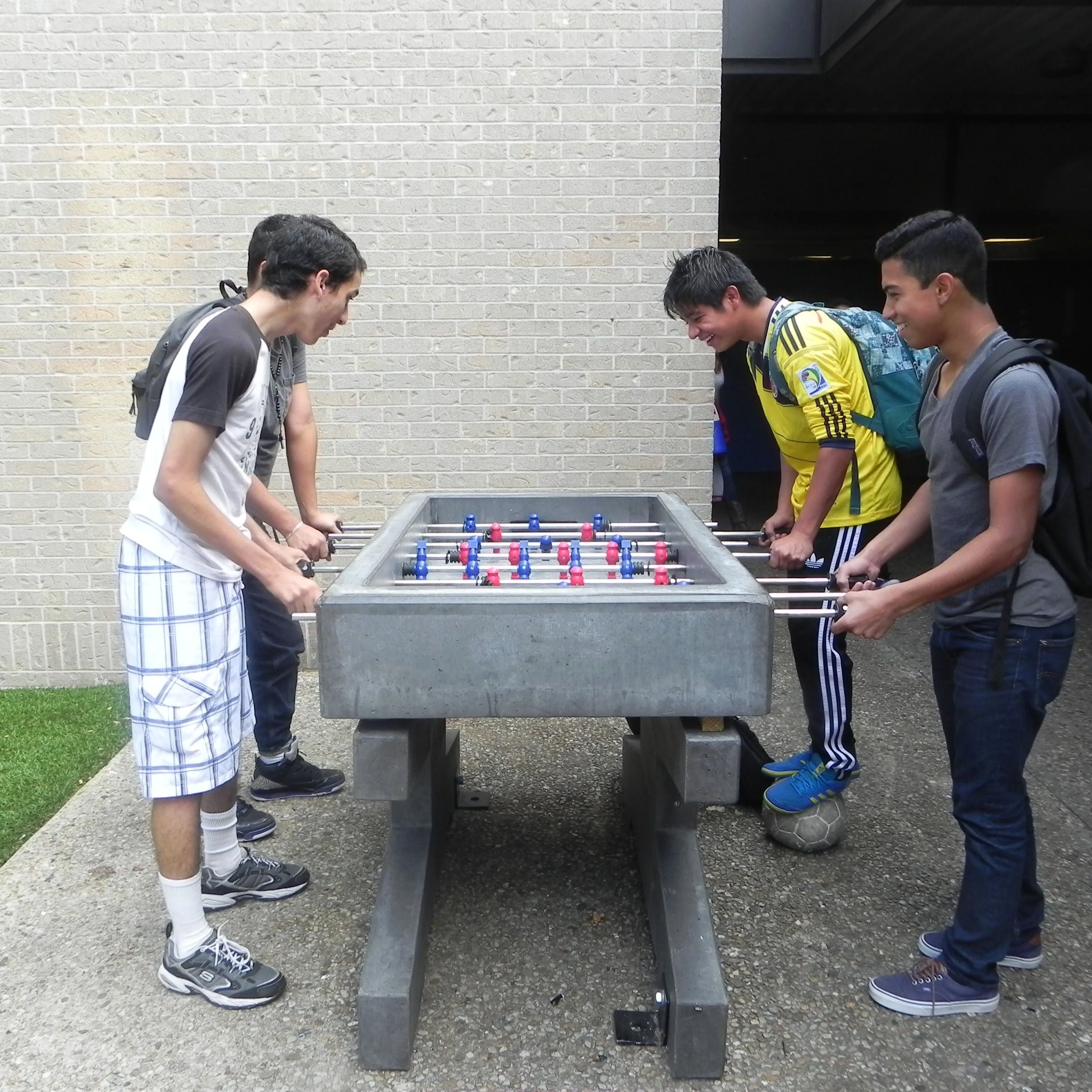 Stone Age Concrete Outdoor Foosball Table