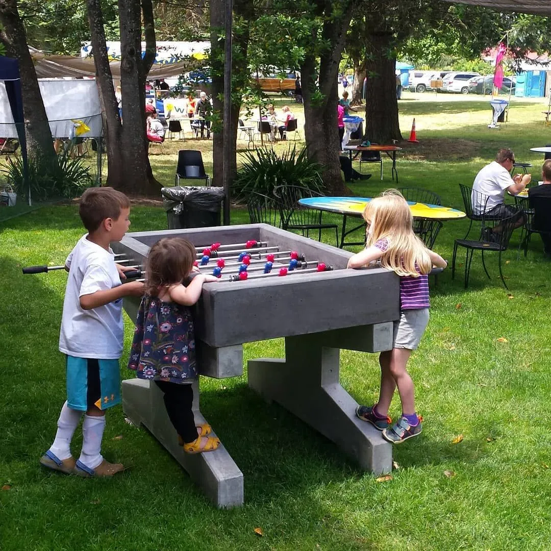 Stone Age Concrete Outdoor Foosball Table