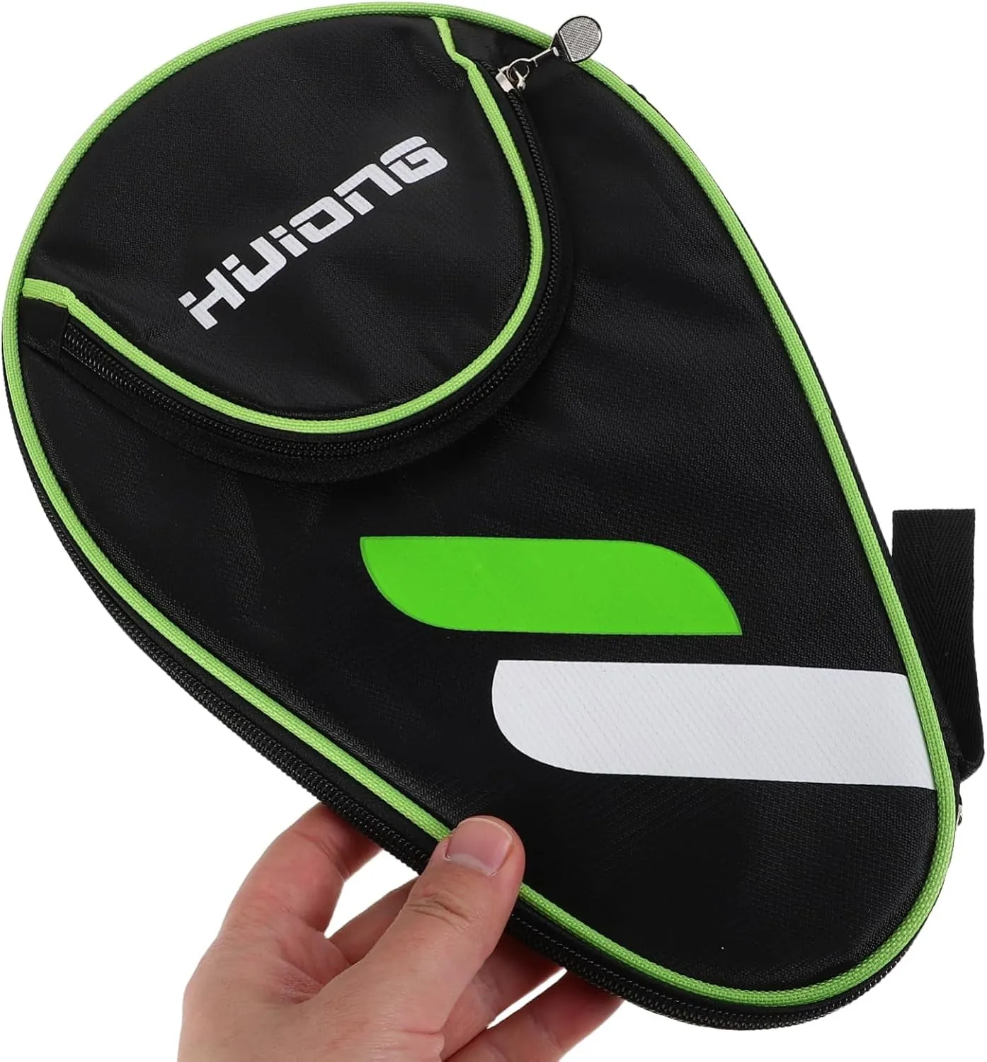 Table Tennis Bag Tennis Accessory Table Tennis Equipment Bags Tennis Racket Bags for Men Portable Badminton Racket Bag Table Tennis Bat Case Racket Pocket Black Oxford Cloth